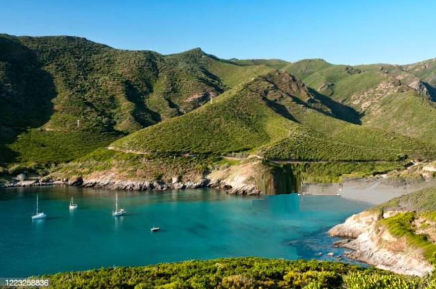 Coin De Paradis Vue Dominante Sur Mer, Montagne Et Tour Genoise Avec Jacuzzi Pino Eksteriør billede