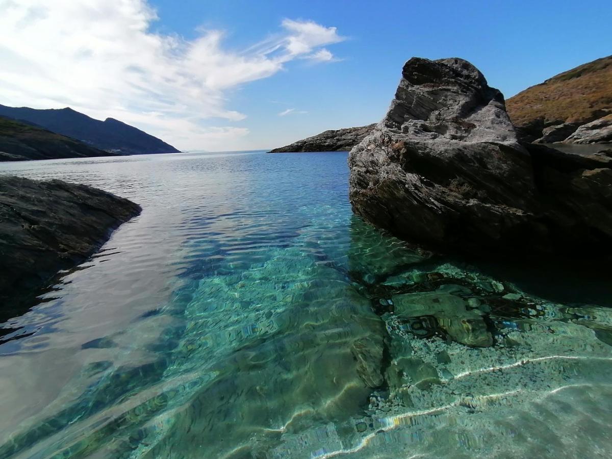 Coin De Paradis Vue Dominante Sur Mer, Montagne Et Tour Genoise Avec Jacuzzi Pino Eksteriør billede
